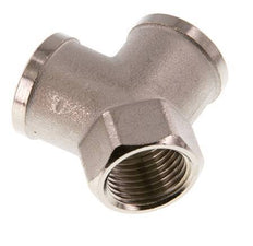 G 1/2'' Nickel plated Brass Y-Piece 16 Bar