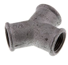 Rp 1/2'' Zinc plated Cast iron Y-Piece 25 Bar