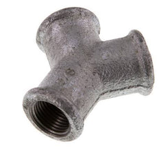 Rp 3/8'' Zinc plated Cast iron Y-Piece 25 Bar