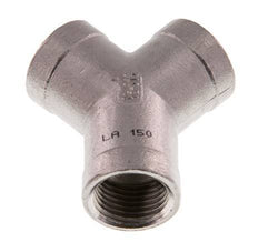 Rp 1/2'' Stainless steel Y-Piece 16 Bar