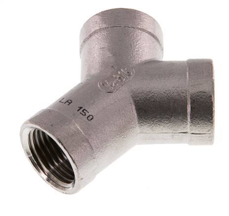 Rp 1/2'' Stainless steel Y-Piece 16 Bar