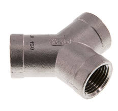 Rp 1/2'' Stainless steel Y-Piece 16 Bar