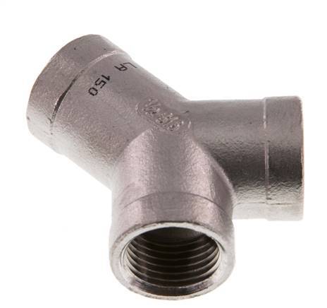 Rp 1/2'' Stainless steel Y-Piece 16 Bar