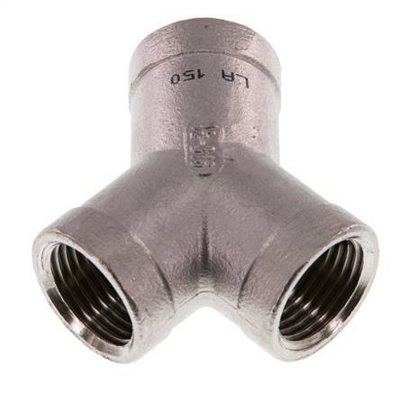 Rp 1/2'' Stainless steel Y-Piece 16 Bar