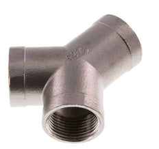 Rp 3/4'' Stainless steel Y-Piece 16 Bar