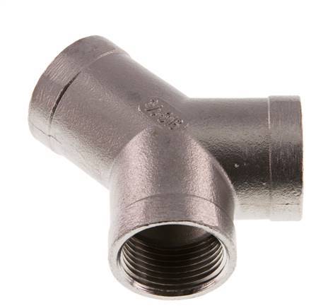 Rp 3/4'' Stainless steel Y-Piece 16 Bar