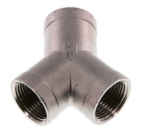 Rp 3/4'' Stainless steel Y-Piece 16 Bar