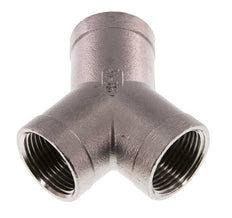 Rp 3/4'' Stainless steel Y-Piece 16 Bar