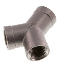 Rp 3/8'' Stainless steel Y-Piece 16 Bar