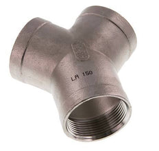 Rp 1 1/2'' Stainless steel Y-Piece 16 Bar