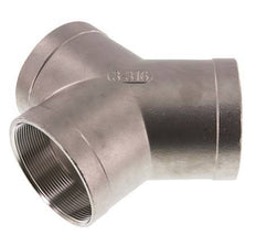 Rp 3'' Stainless steel Y-Piece 16 Bar