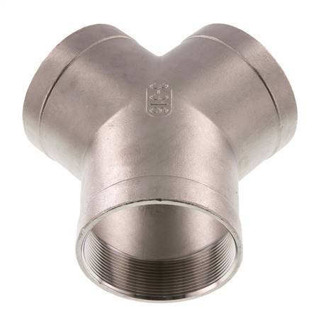 Rp 3'' Stainless steel Y-Piece 16 Bar