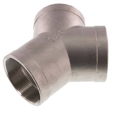 Rp 3'' Stainless steel Y-Piece 16 Bar