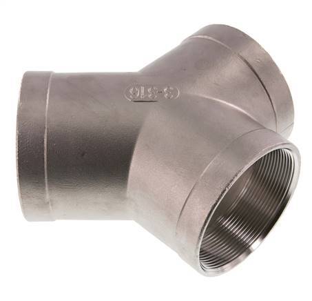 Rp 3'' Stainless steel Y-Piece 16 Bar