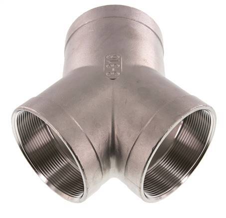 Rp 3'' Stainless steel Y-Piece 16 Bar