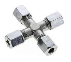 6L Zinc plated Steel Cross Cutting Ring 315 Bar DIN 2353
