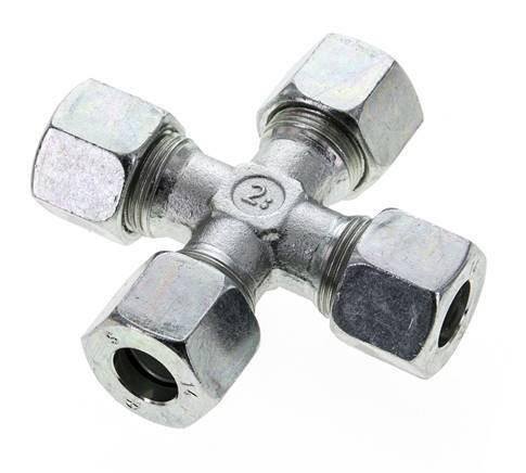 14S Zinc plated Steel Cross Cutting Ring 630 Bar DIN 2353