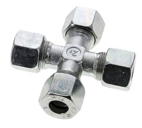 14S Zinc plated Steel Cross Cutting Ring 630 Bar DIN 2353