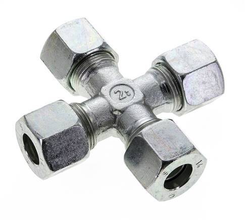 14S Zinc plated Steel Cross Cutting Ring 630 Bar DIN 2353