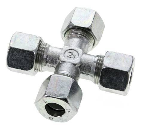 14S Zinc plated Steel Cross Cutting Ring 630 Bar DIN 2353