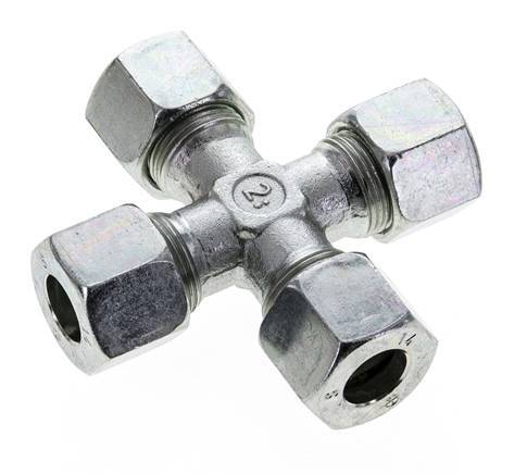 14S Zinc plated Steel Cross Cutting Ring 630 Bar DIN 2353