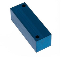 4xG 1/4'' Aluminium Distributor Block One-sided 16 Bar