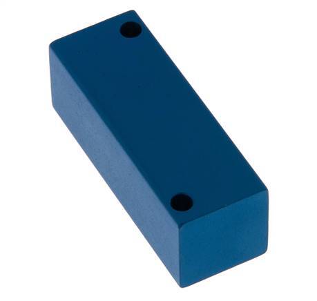 4xG 1/8'' Aluminium Distributor Block One-sided 16 Bar