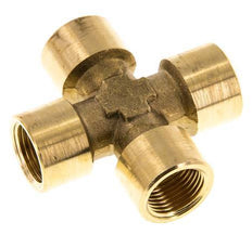 G 3/8'' Female Brass Cross 16 Bar