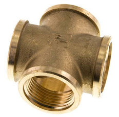 G 1'' Female Brass Cross 16 Bar