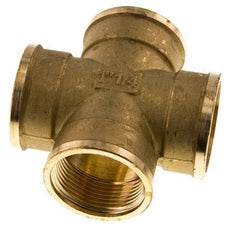G 1 1/4'' Female Brass Cross 16 Bar