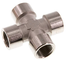 G 1/2'' FemaleNickel plated Brass Cross 16 Bar