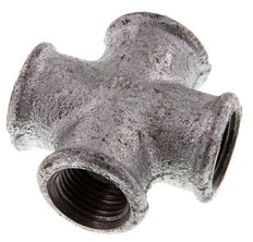 Rp 1/2'' Female Zinc plated Cast iron Cross 25 Bar