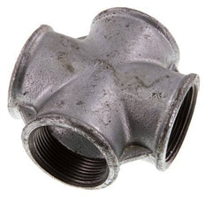 Rp 1 1/2'' Female Zinc plated Cast iron Cross 25 Bar