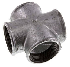 Rp 2'' Female Zinc plated Cast iron Cross 25 Bar