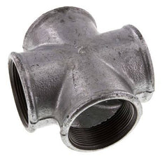 Rp 2'' Female Zinc plated Cast iron Cross 25 Bar