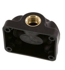G 1/2'' Plastic Wall Mounted 4-way Air Junction without through-hole 15 Bar