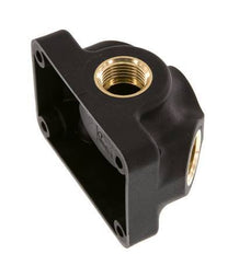 G 1/2'' Plastic Wall Mounted 4-way Air Junction without through-hole 15 Bar