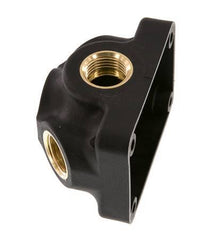 G 1/2'' Plastic Wall Mounted 4-way Air Junction without through-hole 15 Bar