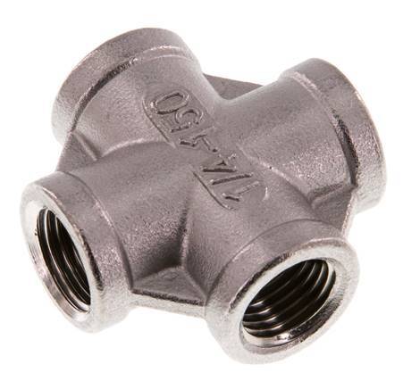 Rp 1/4'' Female Stainless steel Cross 16 Bar