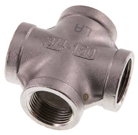 Rp 3/4'' Female Stainless steel Cross 16 Bar