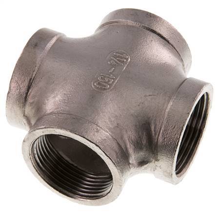 Rp 1 1/4'' Female Stainless steel Cross 16 Bar