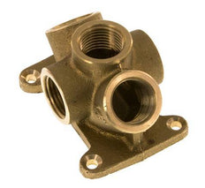 G 1/2'' Brass Wall Mounted 5-way Air Junction 16 Bar