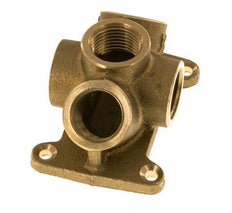 G 1/2'' Brass Wall Mounted 5-way Air Junction 16 Bar