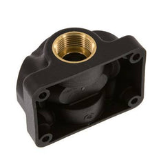 G 3/4'' x G 1/2'' Plastic Wall Mounted 5-way Air Junction with through-hole 15 Bar