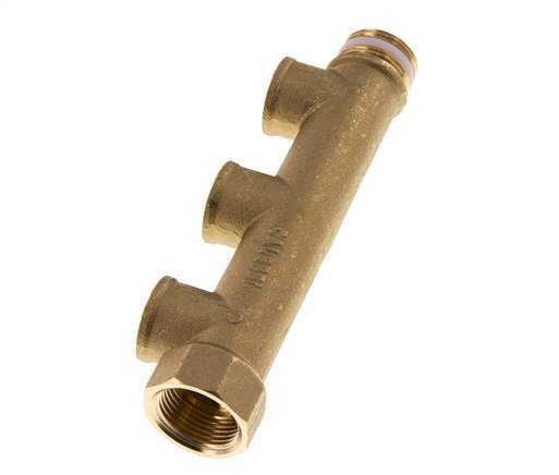 G 3/4'' x 3xG 1/2'' F/M/F Brass Distributor pipes 10 Bar