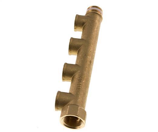 G 3/4'' x 4xG 1/2'' F/M/F Brass Distributor pipes 10 Bar