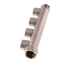 G 3/4'' x 4xG 1/2'' F/M/F Nickel plated Brass Distributor pipes 10 Bar