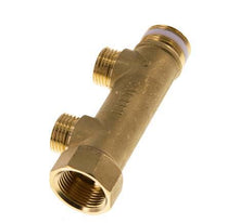 G 3/4'' x 2xG 1/2'' F/M/M Brass Distributor pipes 10 Bar