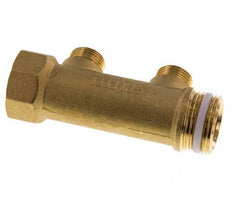 G 1'' x 2xG 1/2'' F/M/M Brass Distributor pipes 10 Bar