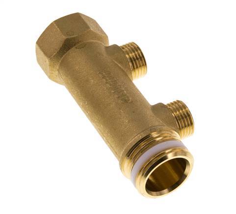 G 1'' x 2xG 1/2'' F/M/M Brass Distributor pipes 10 Bar